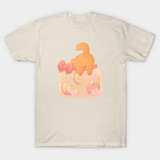 Peach Jam Cat T-Shirt